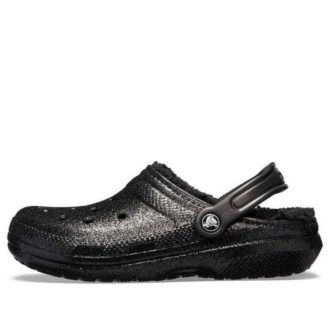Sabots Crocs Classic Glitter Lined « Noir » 205842001