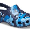 Sabots Crocs Classic imprimés camouflage « Bleu marine » 206454-4HQ