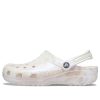 Sabots Crocs Classic Marble « Blanc Rose » 207363-6PS