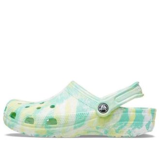 Sabots Crocs Classic Marbled « Vert Jaune » 206867-3U5
