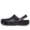 Sabots Crocs Classic Metallic Crocskin « Noir » 209093-040