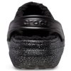 Sabots Crocs Classic à paillettes « Noir Argent » 205842-067