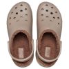Sabots Crocs Classic à plateforme doublée (femmes) « Mushroom » 207938-195