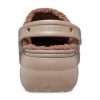 Sabots Crocs Classic à plateforme doublée (femmes) « Mushroom » 207938-195