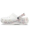 Sabots Crocs Classic Platform Americana Paisley (femmes) « Blanc » 207337-94S