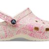 Sabots Crocs Classic Platform imprimé serpent (femmes) « Rose » 207328-2Y3