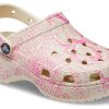 Sabots Crocs Classic Platform imprimé serpent (femmes) « Rose » 207328-2Y3