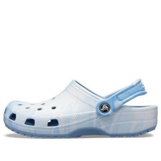 Sabots Crocs Classic, sandales unisexes bleues, modèle A205453-44O