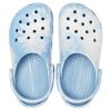 Sabots Crocs Classic, sandales unisexes bleues, modèle A205453-44O
