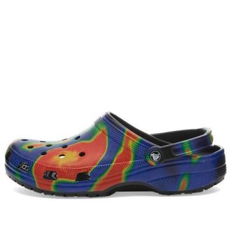 Sabots Crocs Classic Solarized « Bleu Orange » 207556-089