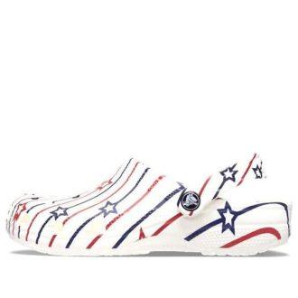 Sabots Crocs Classic Stars and Stripes « Blanc Multi » 208877-94S