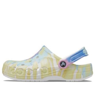 Sabots Crocs Classic « Tie Dye Jaune » 206883-94S
