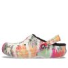 Sabots Crocs Classic Tie Dye multicolores noirs 206341-0C4