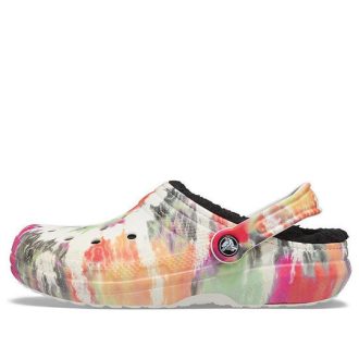 Sabots Crocs Classic Tie Dye multicolores noirs 206341-0C4