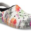 Sabots Crocs Classic Tie Dye multicolores noirs 206341-0C4