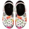 Sabots Crocs Classic Tie Dye multicolores noirs 206341-0C4