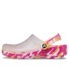 Sabots Crocs Classic Translucide Marbré « Rose Transparent » 207407-94S