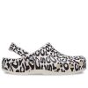 Sabots Crocs Classic Warped Logo « Blanc Noir » 210805-100