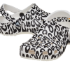 Sabots Crocs Classic Warped Logo « Blanc Noir » 210805-100
