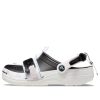 Sabots Crocs Classic Zip Tie Buckle « Noir et blanc » 208127-066