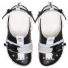 Sabots Crocs Classic Zip Tie Buckle « Noir et blanc » 208127-066
