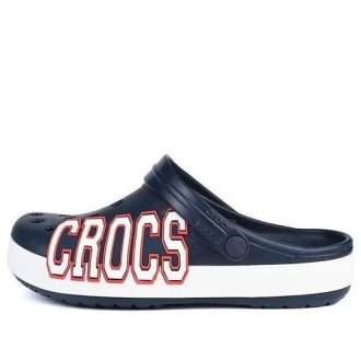 Sabots Crocs Crocband avec logo « Bleu marine et blanc » 205568-462