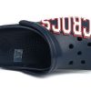 Sabots Crocs Crocband avec logo « Bleu marine et blanc » 205568-462