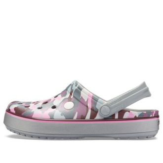 Sabots Crocs Crocband Graphic III « Gris Rose » 205834-0GF