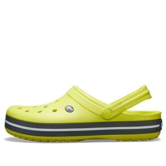 Sabots Crocs Crocband « Gris citron » 11016-725