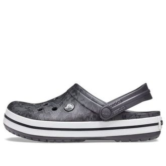 Sabots Crocs Crocband « Gris Noir » 206474-02W