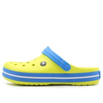Sabots Crocs Crocband « Jaune Bleu » 11016-73E