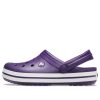 Sabots Crocs Crocband « Violet et blanc » 11016-55Y
