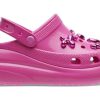 Sabots Crocs Crush High Shine « Rose électrique » 209285-6QQ