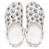 Sabots Crocs (femmes) Classic Skull Print « Blanc Noir » 208993-103