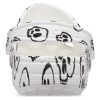 Sabots Crocs (femmes) Classic Skull Print « Blanc Noir » 208993-103