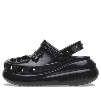 Sabots Crocs (femmes) Crush High Shine « Noir » 209285-001