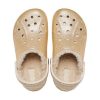 Sabots Crocs (GS) Baya doublés à paillettes « Doré » 207656-11S