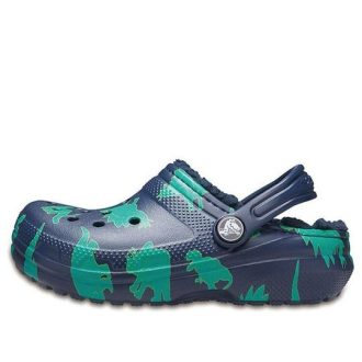 Sabots Crocs (GS) Baya Graphic « Bleu Vert » 204817-41D