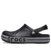 Sabots Crocs (GS) Bayaband à bande réfléchissante « Noir Gris » 209213-001