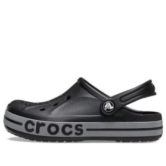 Sabots Crocs (GS) Bayaband à bande réfléchissante « Noir Gris » 209213-001