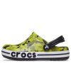 Sabots Crocs (GS) Bayaband Bubble Camo « Vert Noir » 207807-0C4