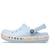 Sabots Crocs (GS) Bayaband Charm Band « Bleu minéral » 208102-4JQ