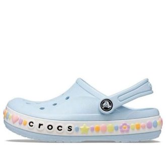 Sabots Crocs (GS) Bayaband Charm Band « Bleu minéral » 208102-4JQ