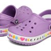 Sabots Crocs (GS) Bayaband Charm Band « Orchidée » 208101-5PR