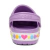 Sabots Crocs (GS) Bayaband Charm Band « Orchidée » 208101-5PR