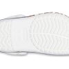 Sabots Crocs (GS) Bayaband Rainbow Glitter « Blanc Rouge » 209731-100