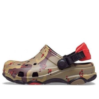 Sabots Crocs (GS) Classic All-Terrain Camo « Marron Vert Noir » 207327-960