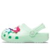 Sabots Crocs (GS) Classic Butterfly Charm « Menthe » 206179-3TI