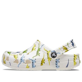 Sabots Crocs (GS) Classic Character Print « Blanc » 209697-9DH