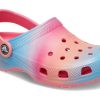 Sabots Crocs (GS) Classic Color Dip « Rose Bleu Orange » 209041-6WA